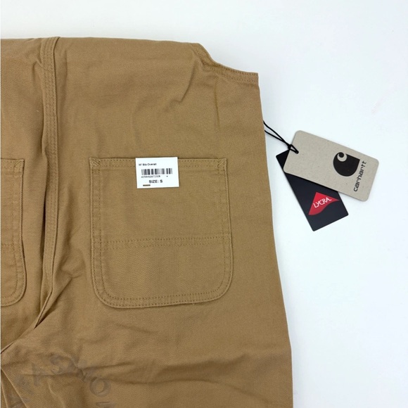 Carhartt WIP Bib Overall Straight Dusty Brown - Picture 6 of 8